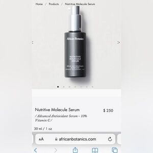 African Botanics Nutritive Molecule Serum